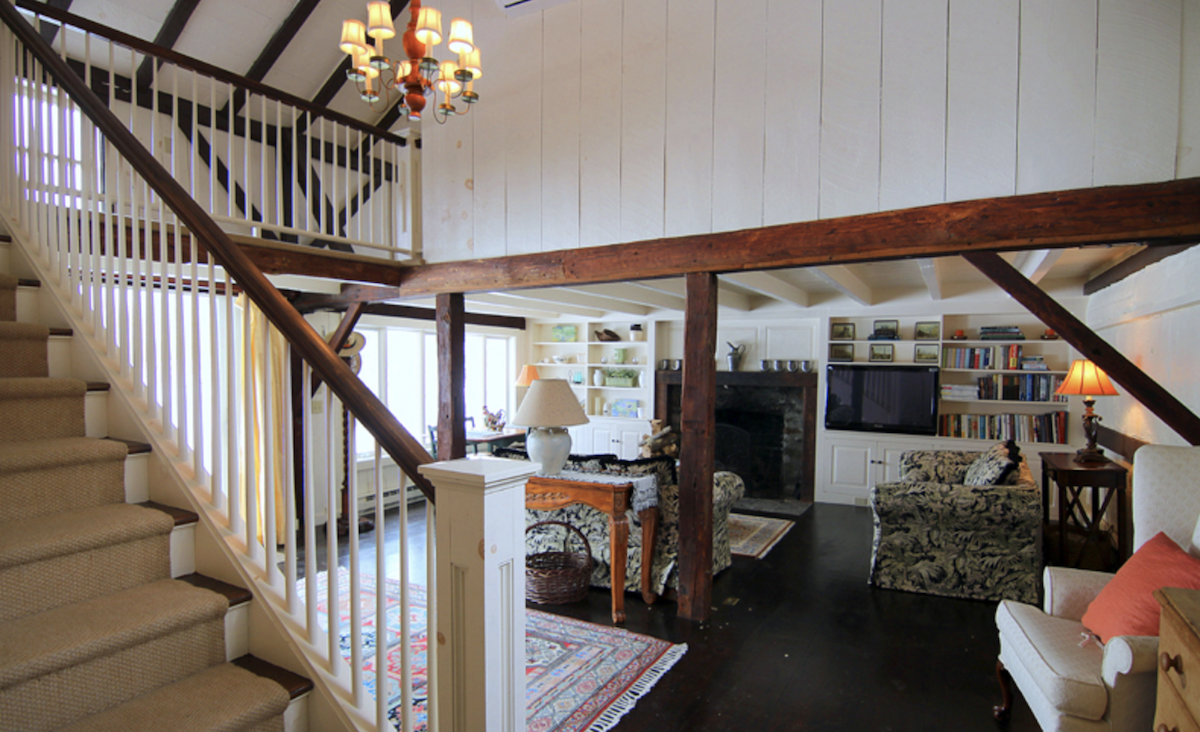 Stairs to second floor