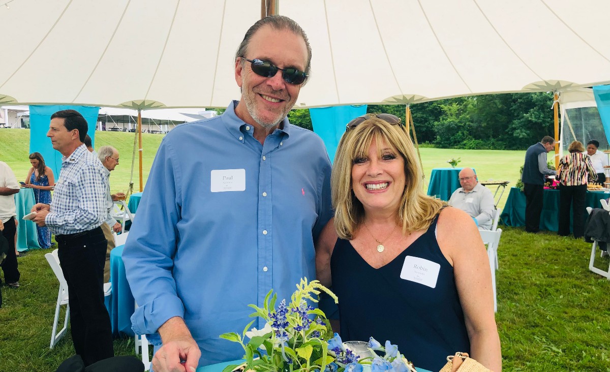 Paul Nowicki and Robin Nowicki, owner of Robin&#39;s Nest Home &amp; Patio