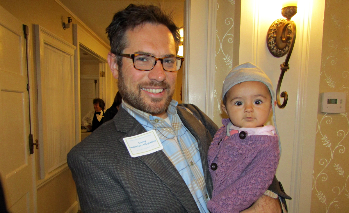 Casey Rothstein Fitzpatrick&nbsp;of the&nbsp;Jane &amp; Jack Fitzpatrick Trust&nbsp;and daughter&nbsp;Na&iuml;ma Paani
