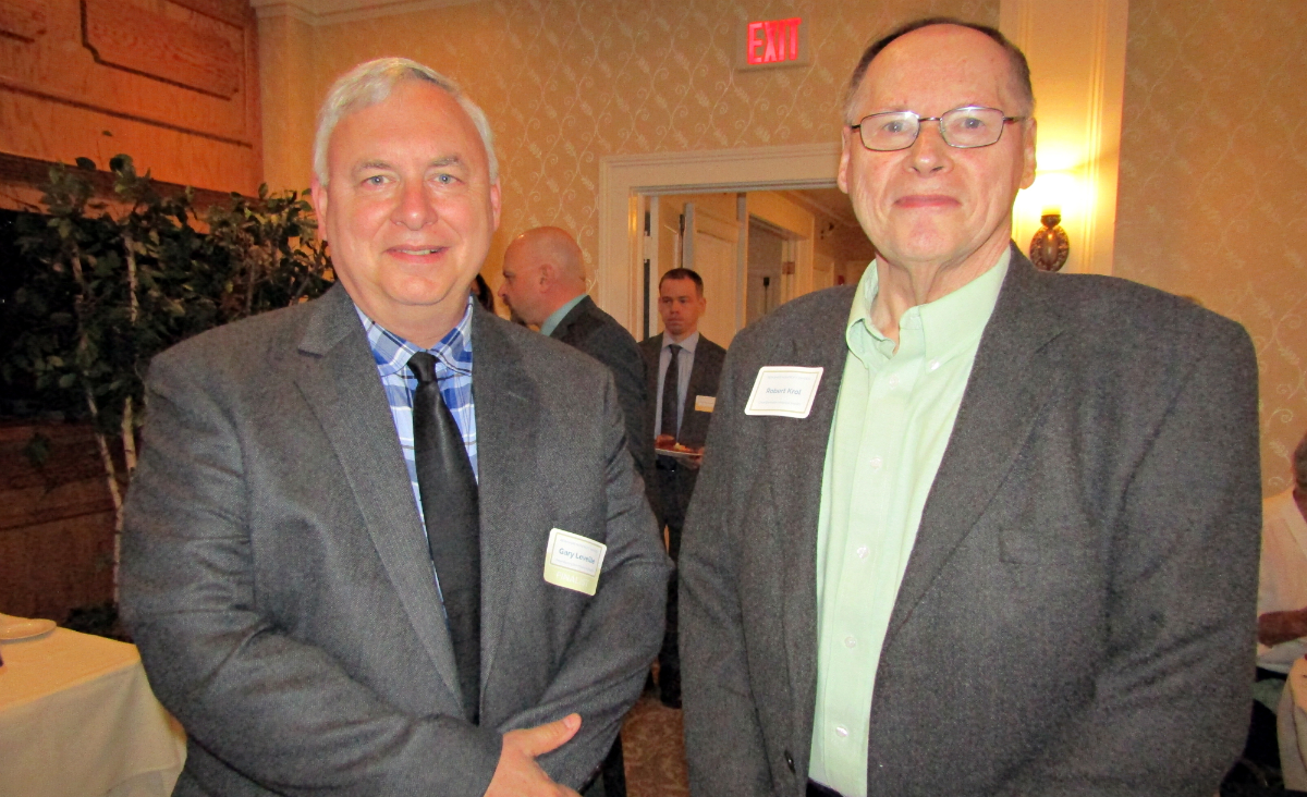 From the&nbsp;Great Barrington Historical Society: Volunteer award nominee&nbsp;Gary Leveille&nbsp;and&nbsp;Robert Krol, who nominated him