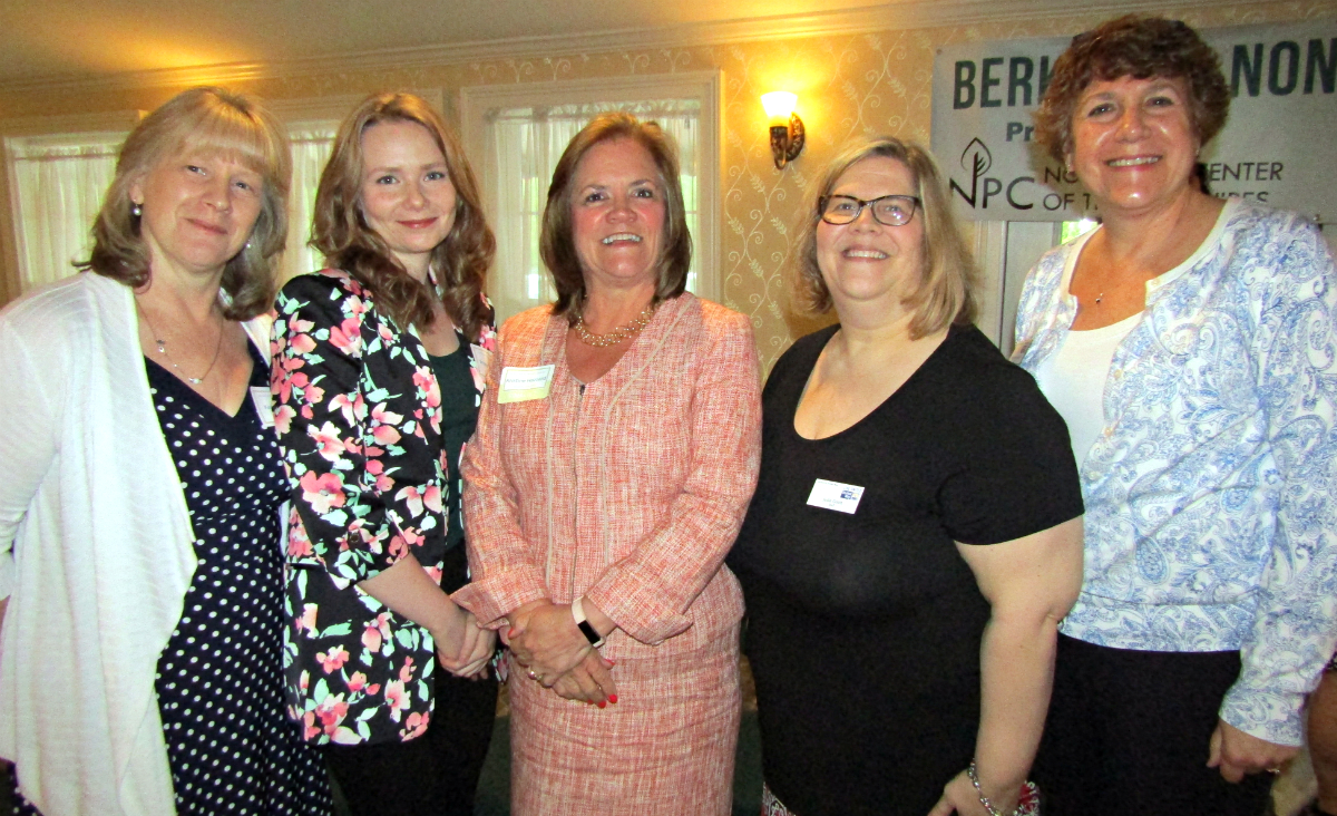 From the&nbsp;Berkshire United Way:&nbsp;Karen Vogel, Breanne Reilly, Executive Leadership award winner&nbsp;Kris Hazzard,&nbsp;Julie Golin&nbsp;and&nbsp;Valerie Schueckler
