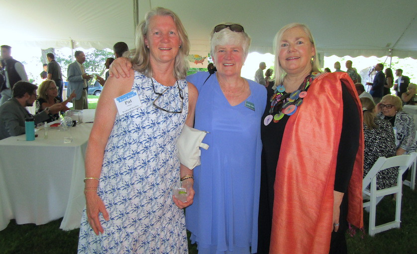 Pat Chory, Cindy McCollum, and Norman Rockwell Museum Director and CEO Laurie Norton Moffatt Pat Chory, Cindy McCollum, and Norman Rockwell Museum Director and CEO Laurie Norton Moffatt