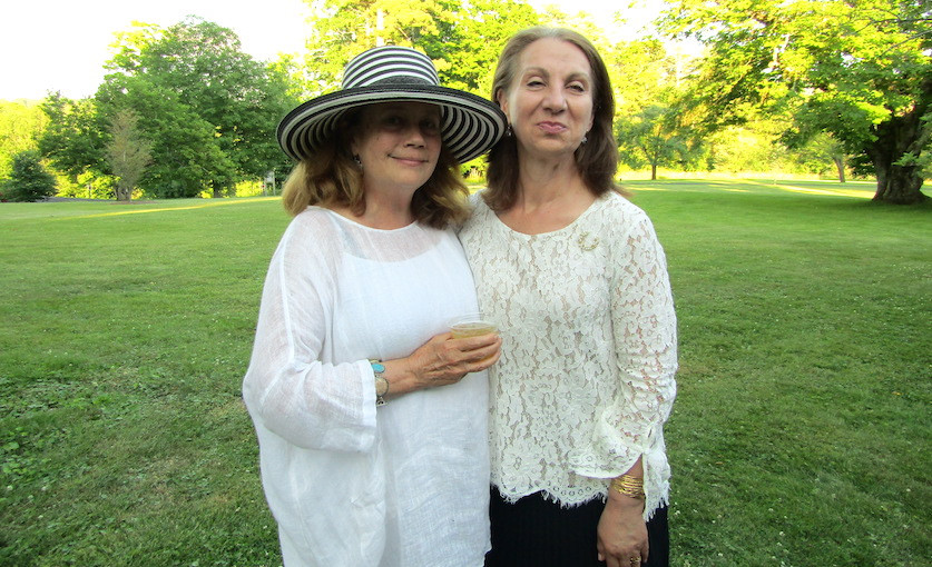 Lynn Kearcher and Stephanie Plunkett, the Museum's deputy director and chief curator Lynn Kearcher and Stephanie Plunkett, the Museum's deputy director and chief curator