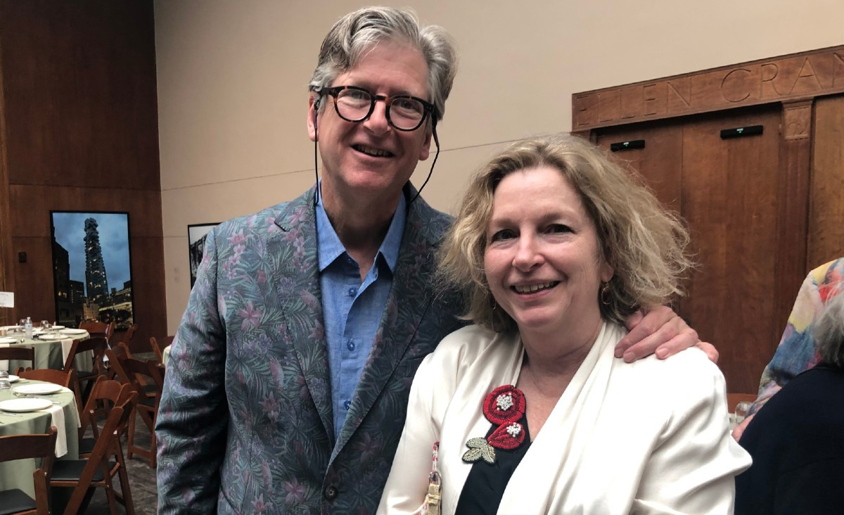 John O&#39;Brien, treasurer of&nbsp;the board of directors, and Jamie Lehrer