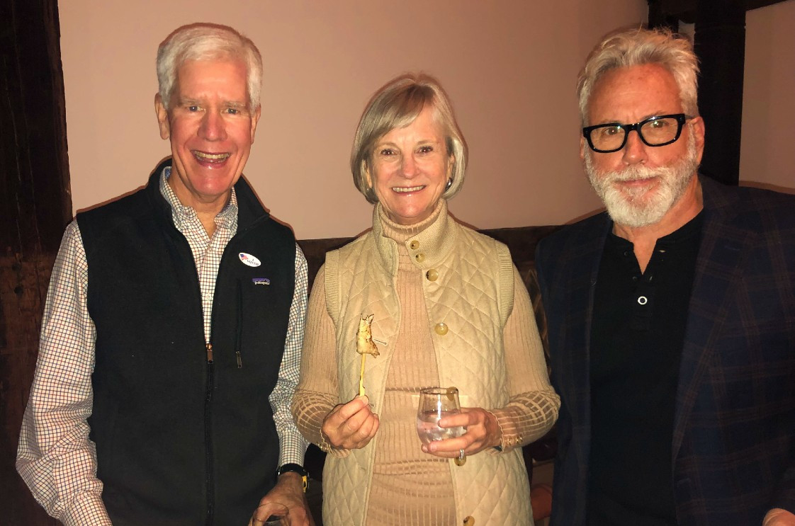 Daniel Offensend, Janet Offensend, and Bob Caccamise
