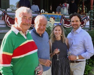 Chuck Olbricht, board member&nbsp;Chuck Hewett,&nbsp;Karin Dalton&nbsp;and board memberBrian Dalton.
