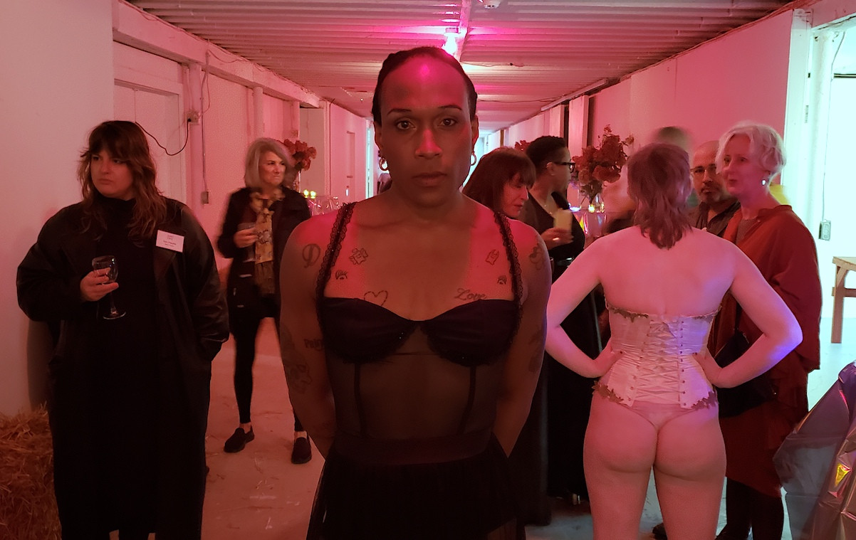 Davon, one of the evening&#39;s performers