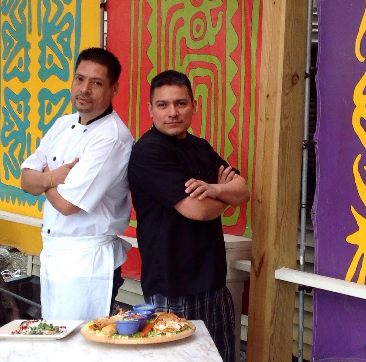 Chefs Ortiz and Gomez