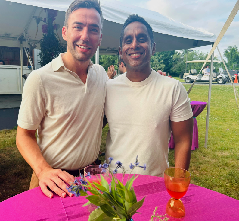 Patrick Galvin and Praveen Madella Patrick Galvin and Praveen Madella