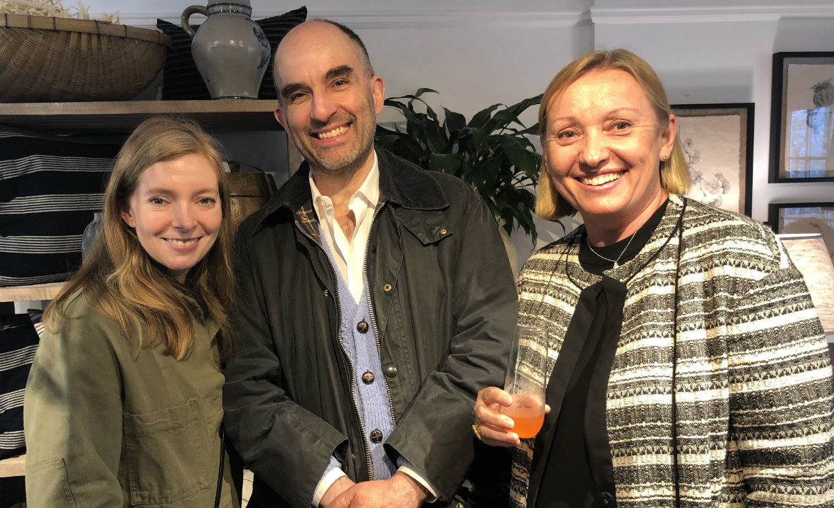 Sara Jane Crawford, Mitch Feinberg and Anna Baranowski