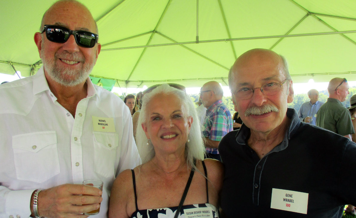 Michael Maddalena, Susan Bishop-Wrabel and Gene Wrabel.