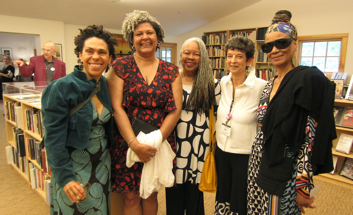 Artist Grisha Coleman, Rachel Watts, Frances Jones-Sneed, the Carole &amp; Dan Burack Director of The School at Jacob&#39;s Pillow JR Glover, and trustee Sandra Burton