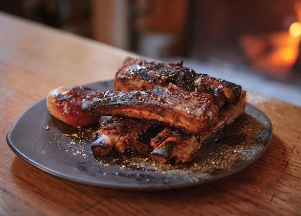 Pork ribs. Photo: David McIntyre Pork ribs. Photo: David McIntyre