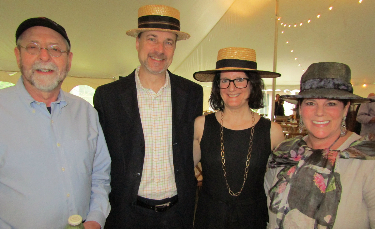 Novelist&nbsp;Jeffrey L. Diamond, Eric Evans,&nbsp;Conna Weiner&nbsp;and&nbsp;Barbara Newman, creative writer and brand strategist