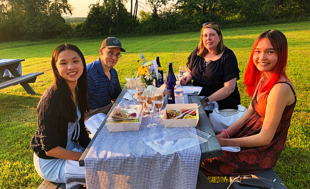 Elizabeth Bilotti, Rich Bilotti, Joanne Williams and Audrey Binder.