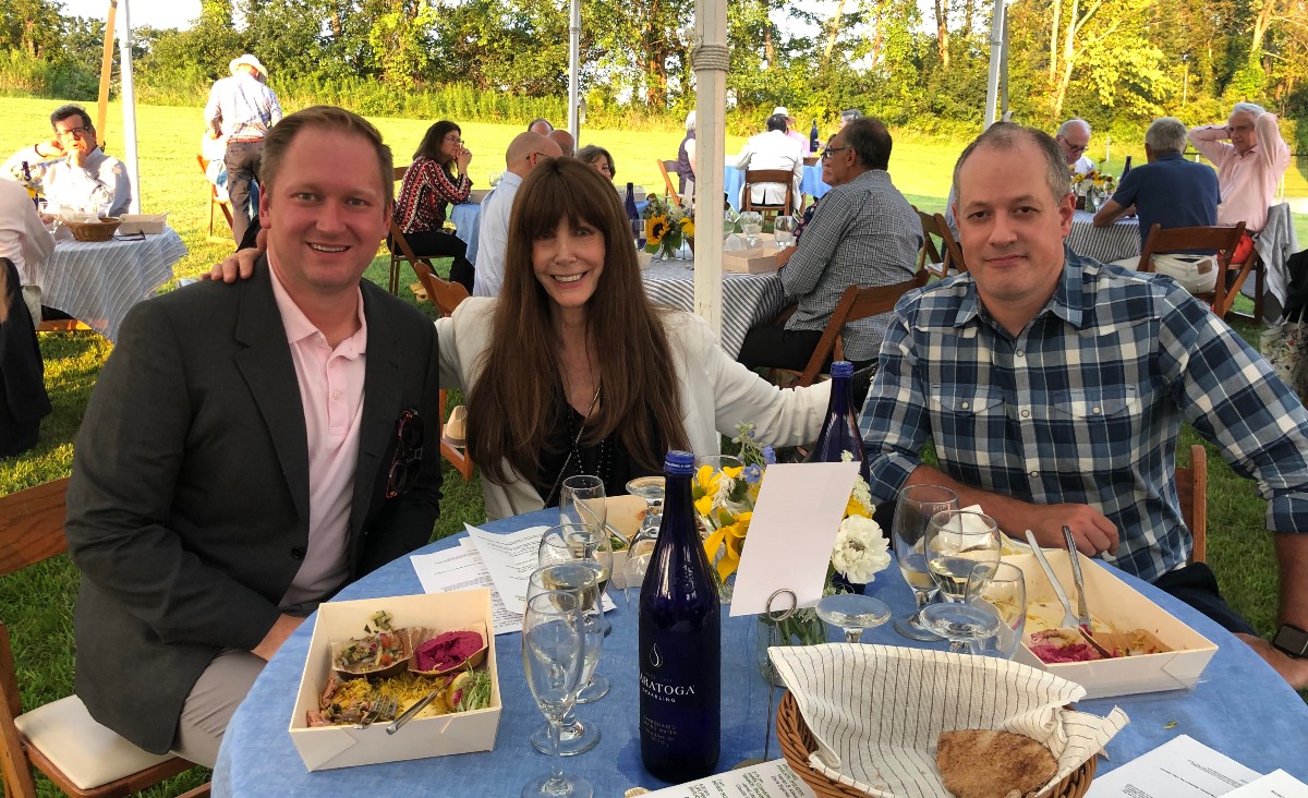 William Smolen, Sue Lampard, and Anthony Leboissetier