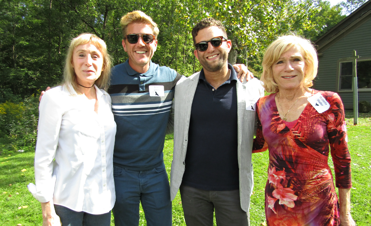 Advisory committee member Kathi Cafiero with Brian Cruey, Matthew King and Roberta Waller Advisory committee member Kathi Cafiero with Brian Cruey, Matthew King and Roberta Waller