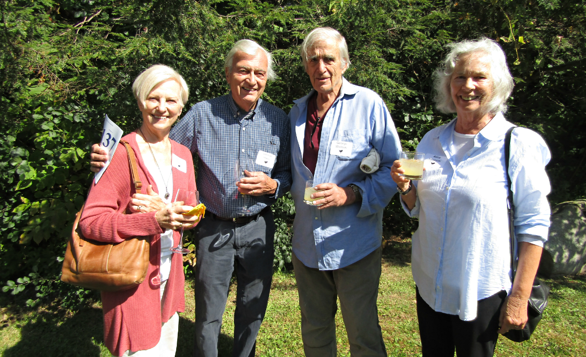 Marilyn Haus, George Haus, Berkshire Natural Resources Council founder George Wislocki and Alice Wislocki Marilyn Haus, George Haus, Berkshire Natural Resources Council founder George Wislocki and Alice Wislocki