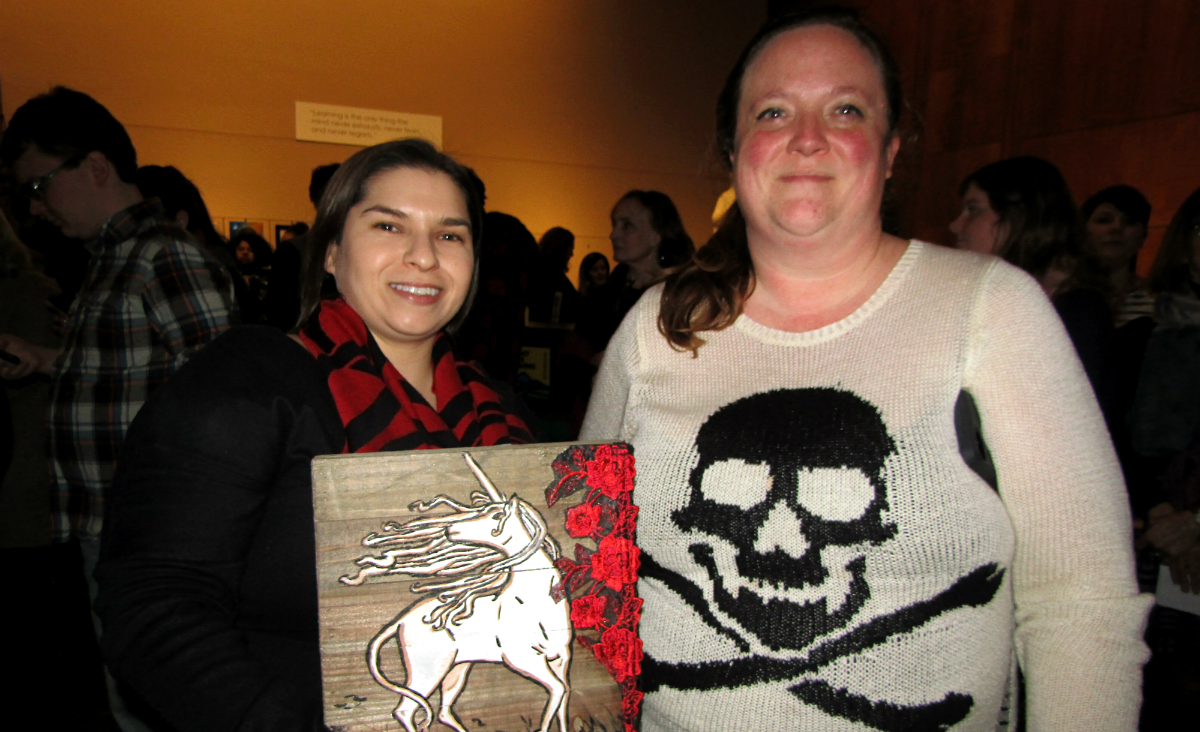 Franci Gazzaniga chose an artwork created by The Berkshire Eagle&#39;s Jen Huberdeau