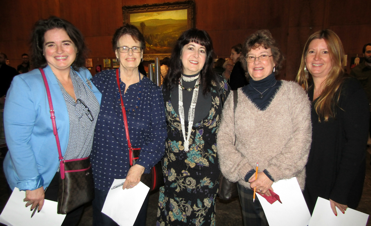 Andrea Wadsworth, Karen Avalle, Cindy Shogry-Raimer, Kathi Carver and artist Debora Carver-Ellsworth Andrea Wadsworth, Karen Avalle, Cindy Shogry-Raimer, Kathi Carver and artist Debora Carver-Ellsworth