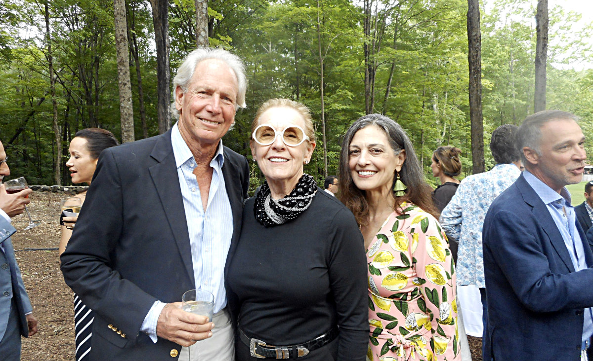 Tony Zunino,&nbsp;fashion designer&nbsp;Linda Allard&nbsp;and&nbsp;JoAnne Torti,&nbsp;director of the&nbsp;After School Arts Program&nbsp;(ASAP) in Washington, Conn.