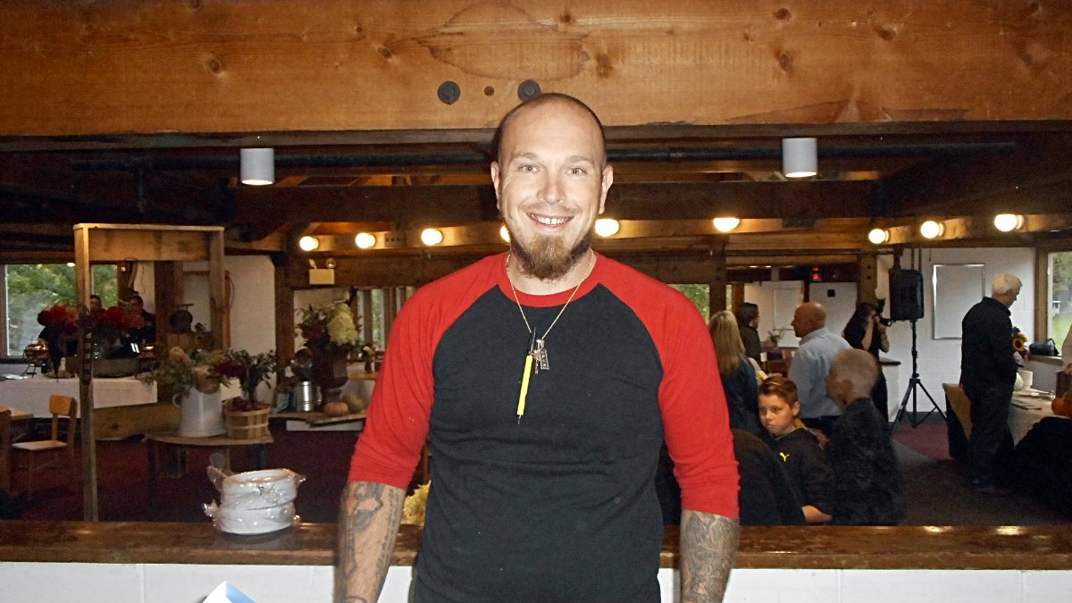 Chef Adam Brassard&nbsp;of&nbsp;Seeds Market Cafe at Hancock Shaker Village&nbsp;prepared a late summer ratatouille&nbsp;featuring ingredients from Hancock Shaker Village, Berry Patch Farm and Howden Farm.