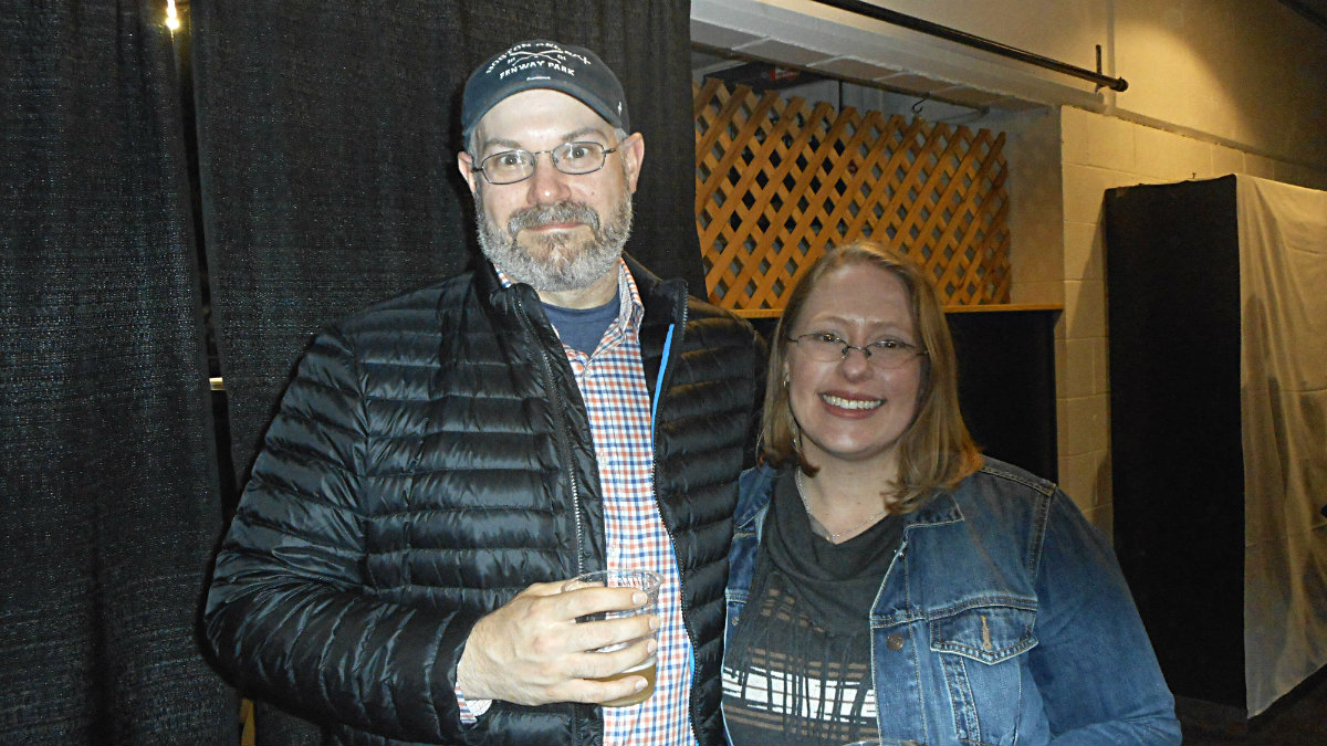 Aaron Dubois and Meghan Dubois of Stockbridge.