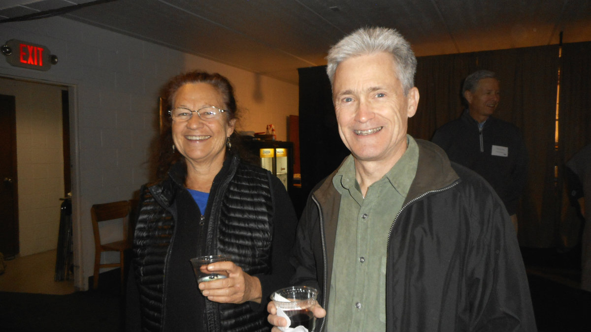 Janice Tassinari and Donald Fries of Great Barrington.