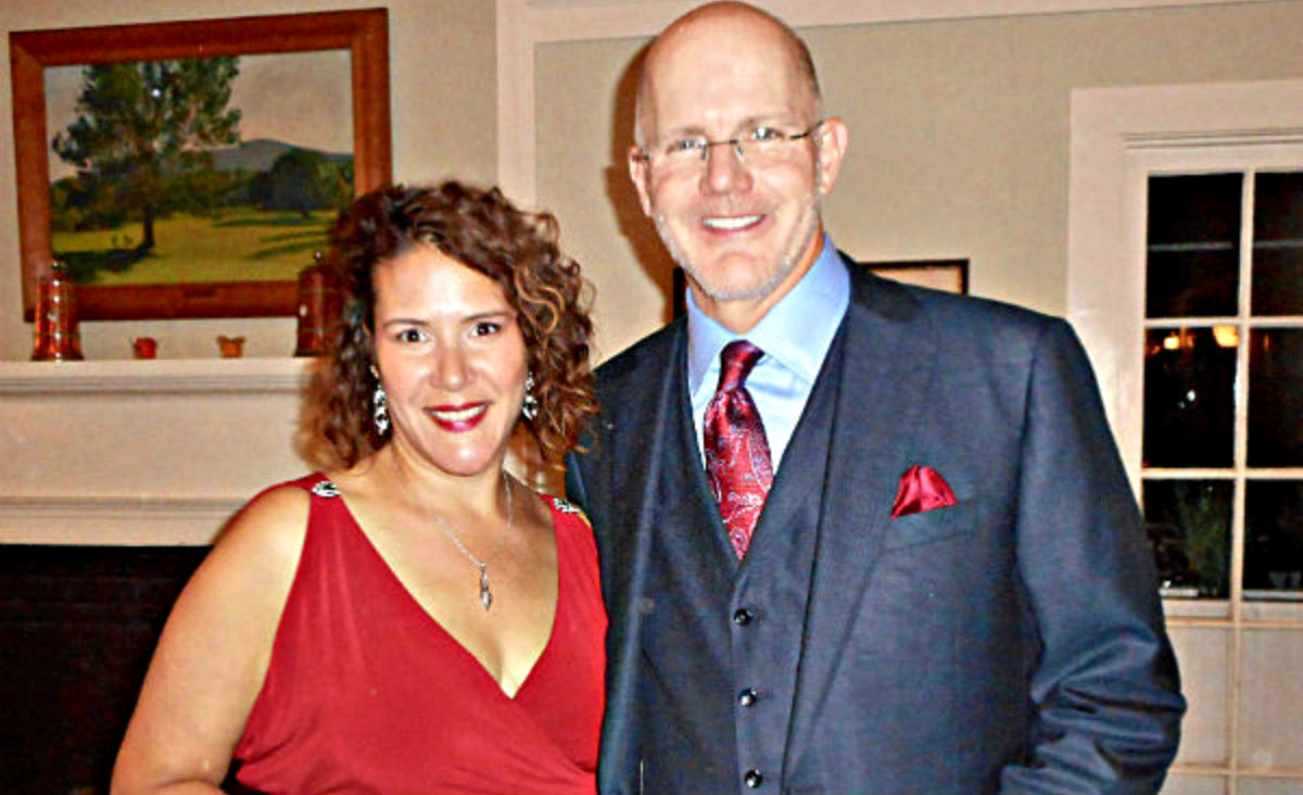 Two of the evening&#39;s performers (and married couple): soprano Dainelle Talamantes and baritone Kerry Wilkerson.