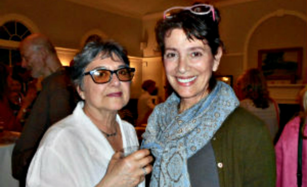 Marcie Kammel and Garen Tolkin, an LA-based makeup artist who has a house in Chatham.