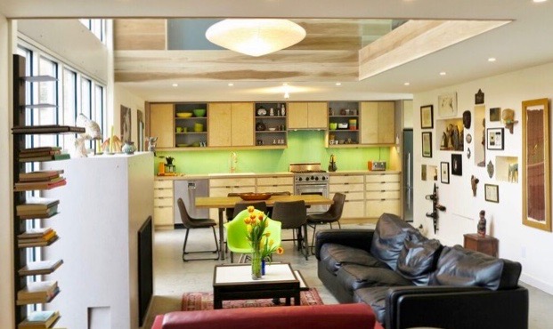 Kitchen (Interior photography by Clifford Goldthwaite.)