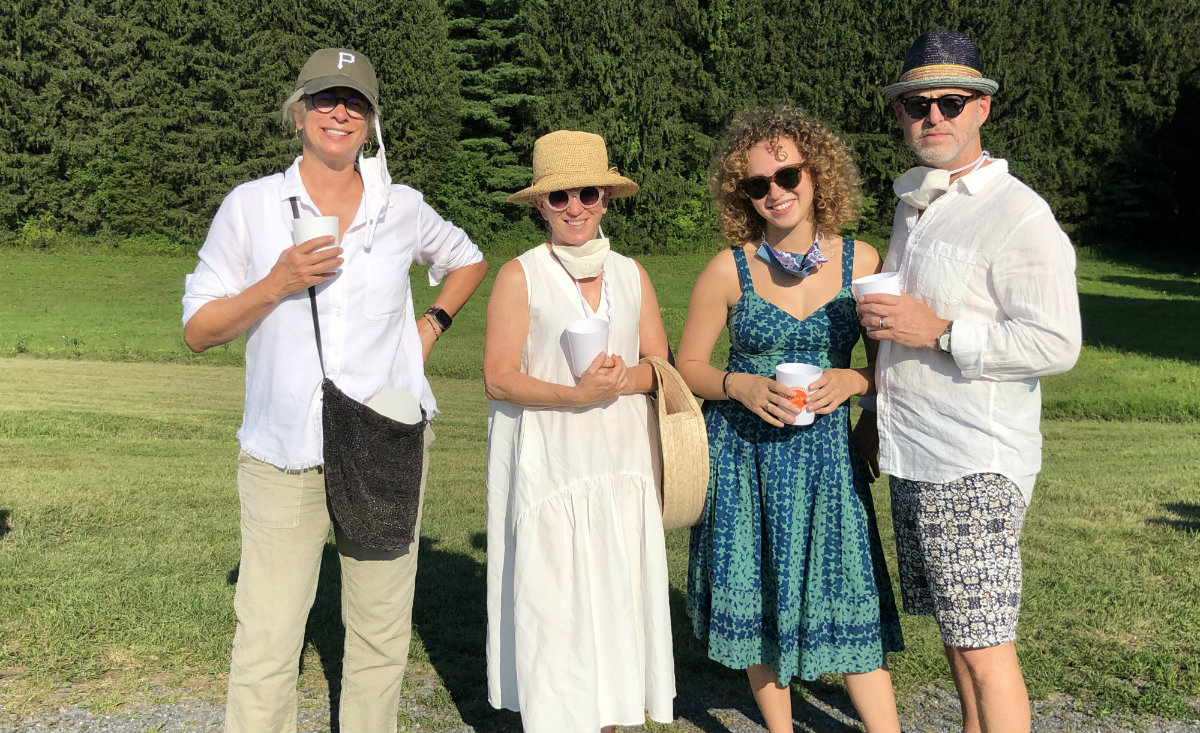 Gina Adisert, Betsy Jacobs, Cleo Berliner and David Berliner