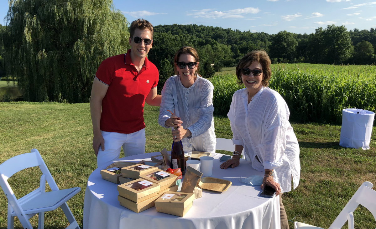 Matt Quam, Beth Jacobs and Elsa Brule
