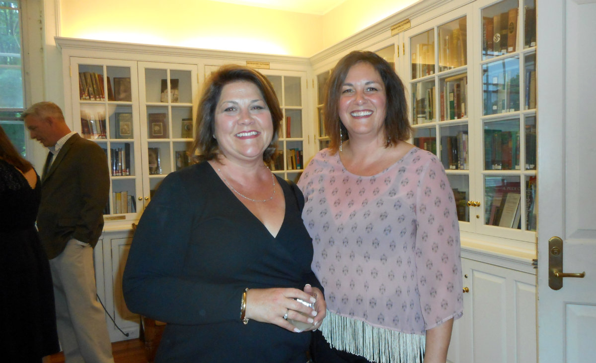 Attorney&nbsp;Veronica Fenton, who was co-chair of the event and is a library board member, with 1Berkshire&rsquo;s Director of Marketing&nbsp;Lindsey Schmid, who volunteered with the gala committee.