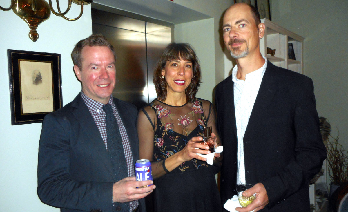 Colin Mathews, Lina Paccaud and Serge Paccaud.