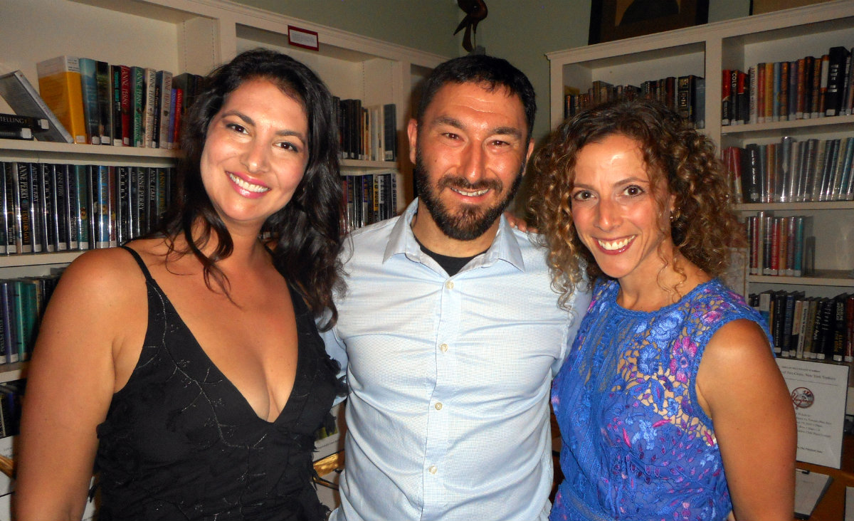 Co-chair&nbsp;Daniele Stern&nbsp;with&nbsp;Matt Mozian&nbsp;and&nbsp;Sharon Mozian, a psychiatrist.