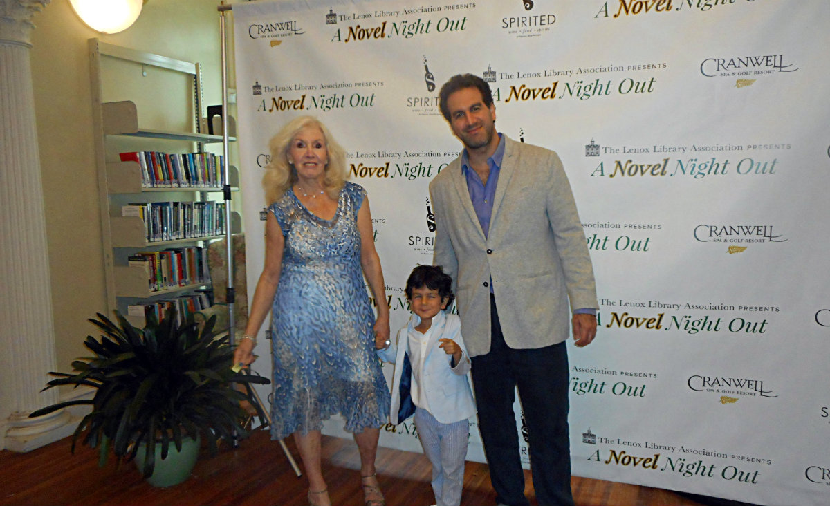 On the Read Carpet,&nbsp;Sandi Stern, Levi Stern&nbsp;and&nbsp;Dan Stern, whose wife co-chaired the event;&nbsp;