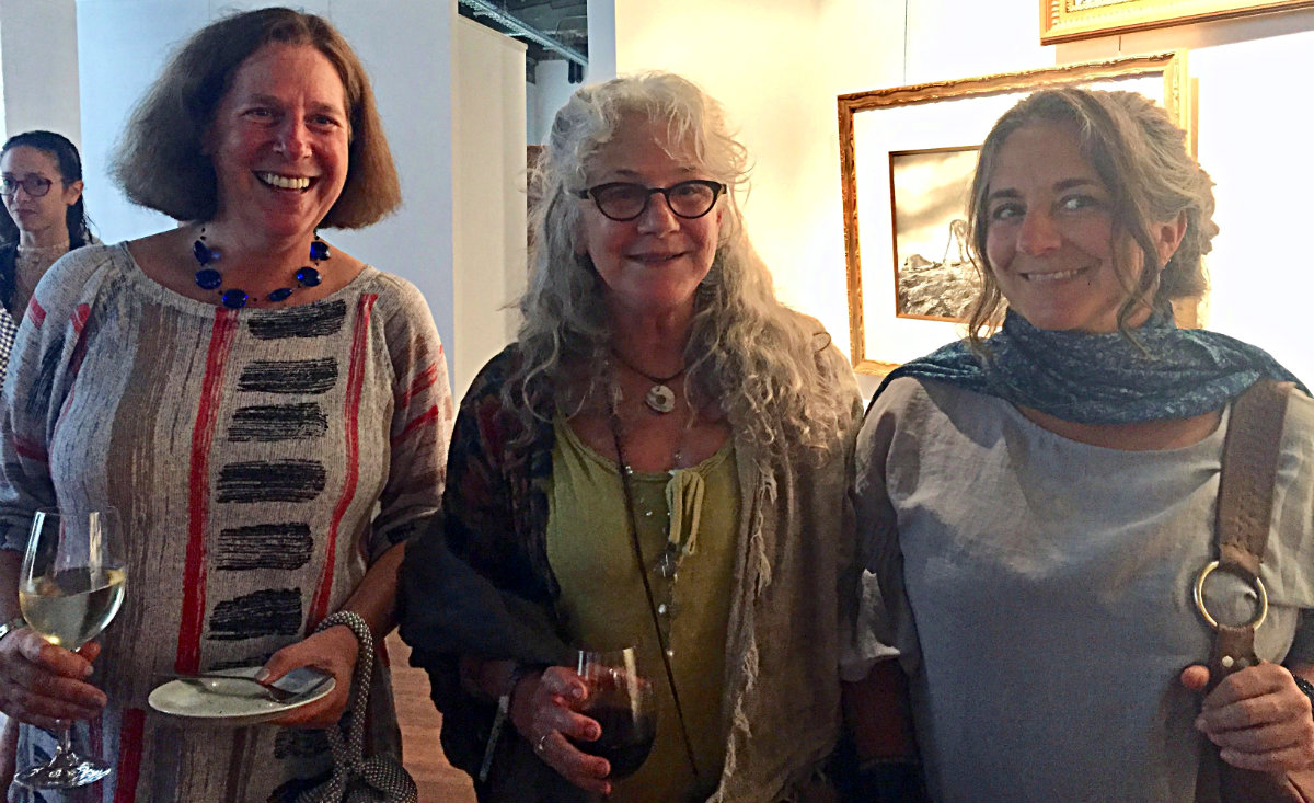 Nancy Maier, Heidi Schmidt, who created a tea as part of one of the Consenses chains, and Leslie Montalto, a potter;&nbsp;