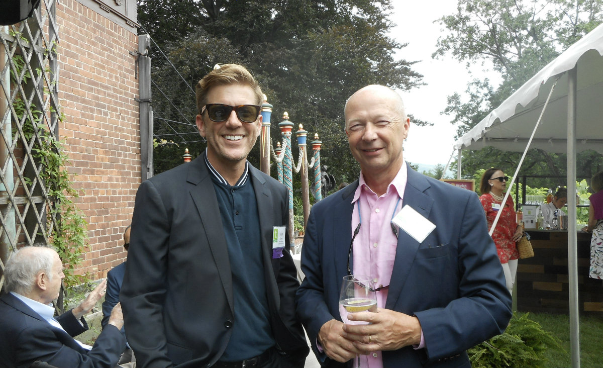 Naumkeag General Manager Brian Cruey and Mark Williams, Rural Intelligence publisher. Naumkeag General Manager Brian Cruey and Mark Williams, Rural Intelligence publisher.