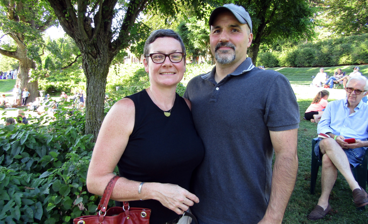 Kristen and Joshua Kantor of JK Custom Furniture and Design.