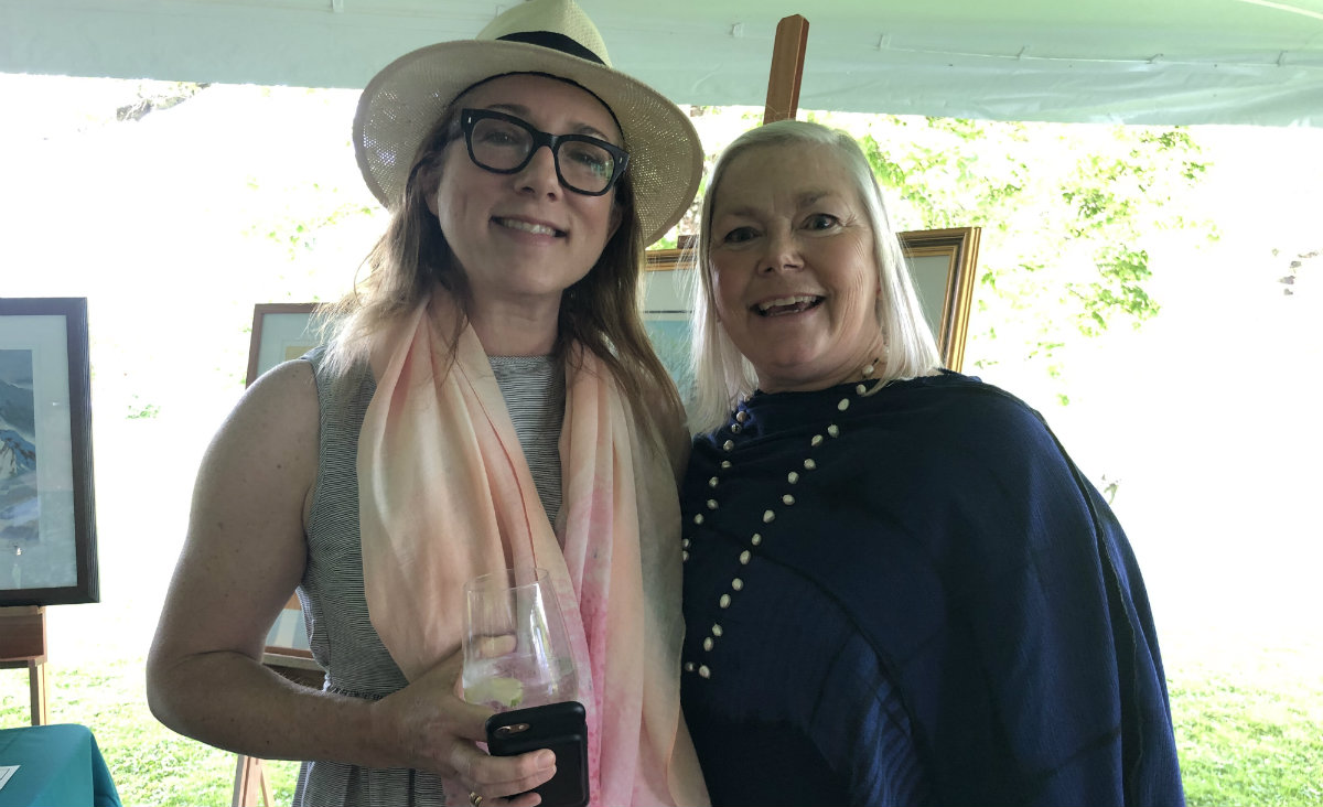 Sarah Eustis, CEO of Main Street Hospitality Group, and Laurie Norton Moffatt, director and CEO of the museum