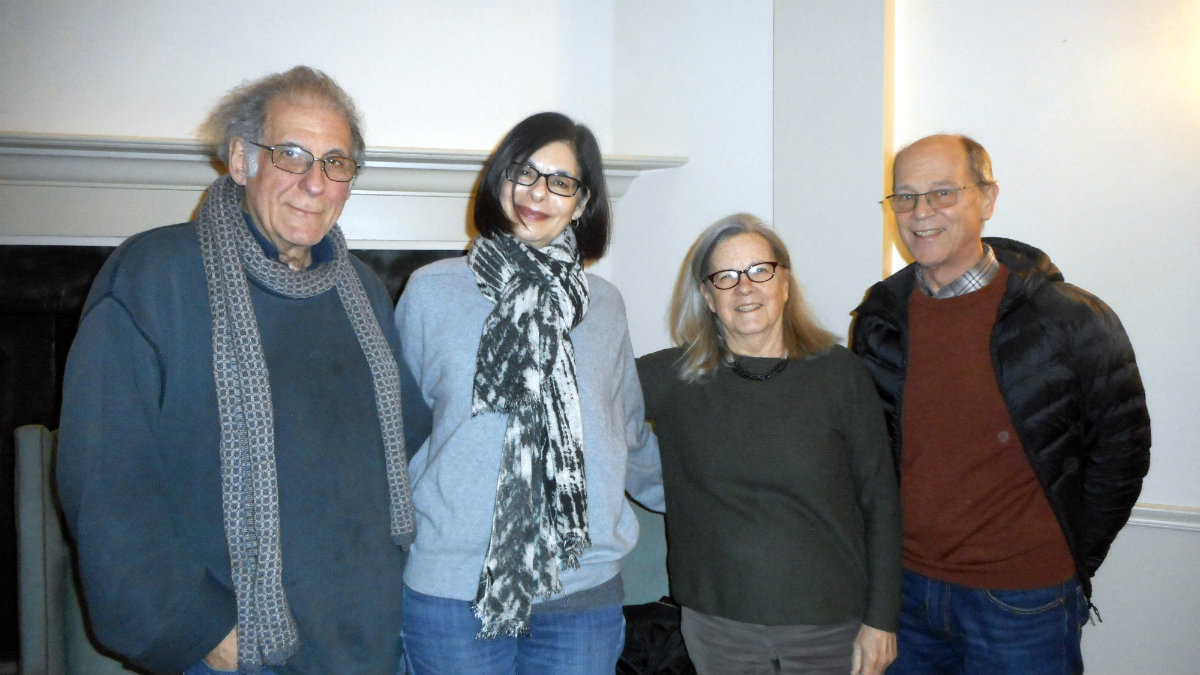 David Naidich, Jocelyn Cohen, Isabel Sloane and Drew Robbins.
