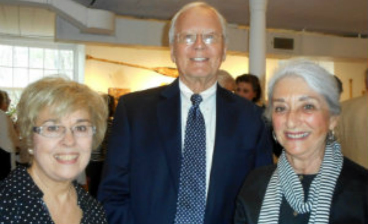 The other three of the five co-presidents: Rosanne Skrip, Ed Brozman and Sheila Liberman.