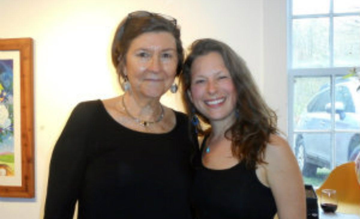 Susan Van Sickle and Laura Paskell-Brown, a soul doula.