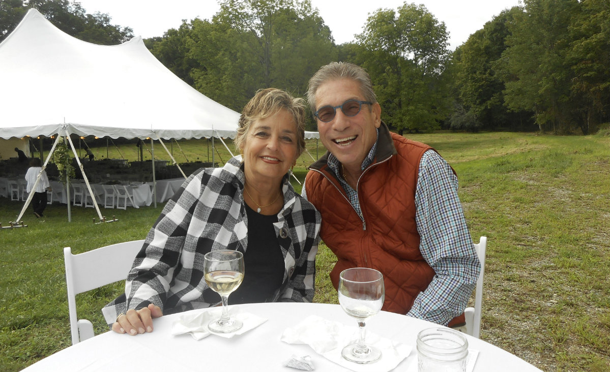 Ellen and Alan Goldner, who have a house in Chatham.