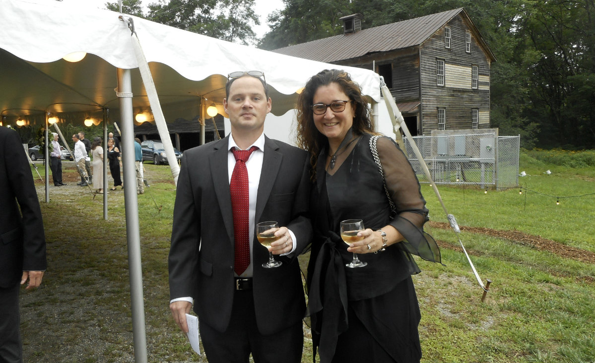 Sean Howard from Taconic Engineering, and Diana Howard.