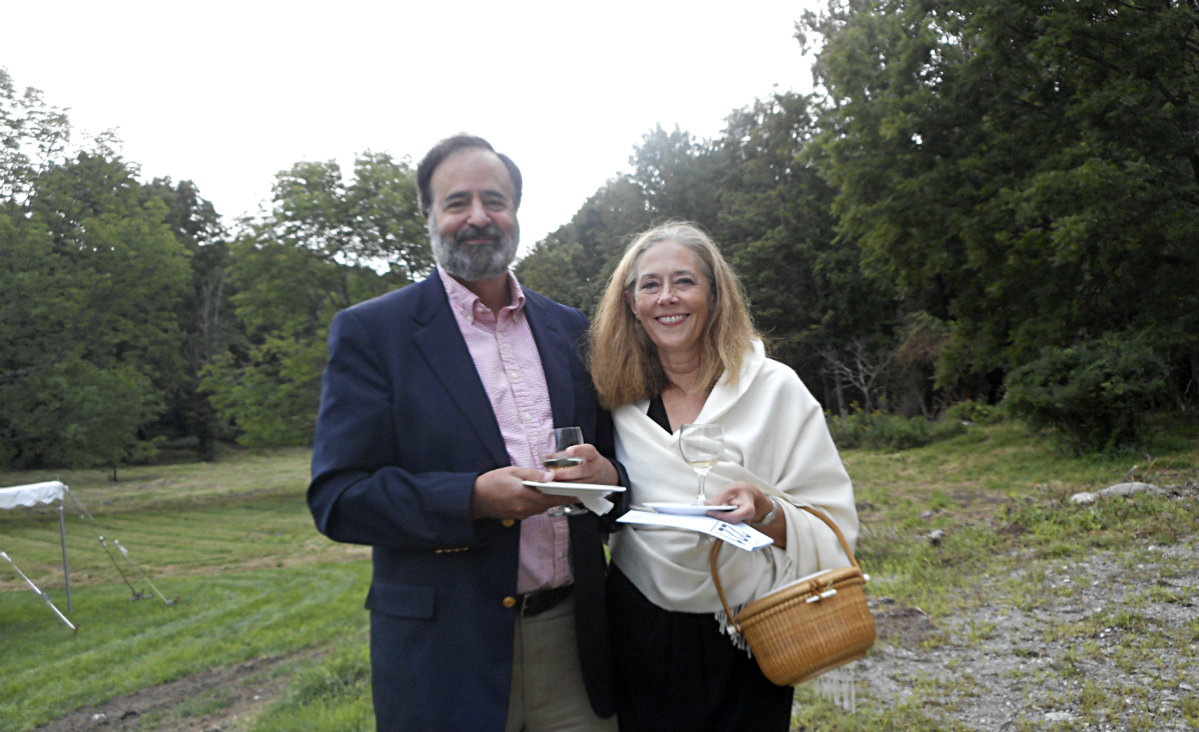 Bob Werner and Suzanne Werner, who own Green River Hollow Farm in Hillsdale, New York, and who are opening an alpaca shop in Hudson.