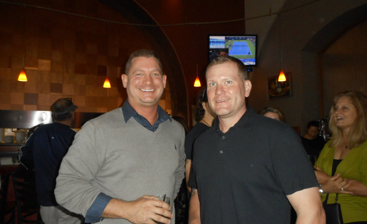 Matt Johnston and Herbert Phillips, who is from Germantown.