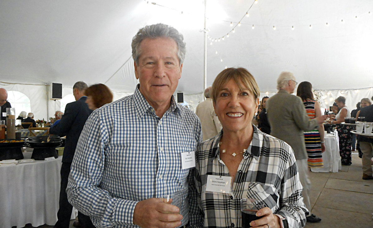 Ken Heyman and Mimi Heyman of UBS Financial Services.