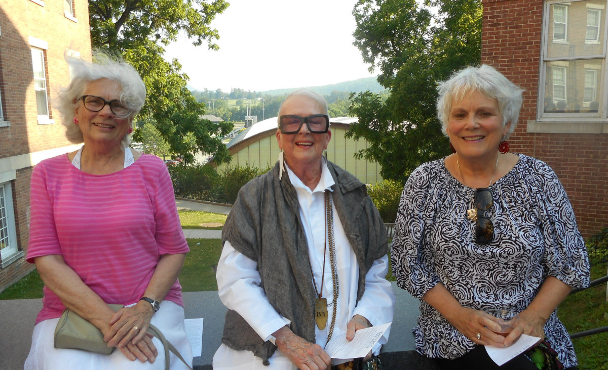 Rita Bleiberg, Corinne Warner and Mady Miller. Rita Bleiberg, Corinne Warner and Mady Miller.